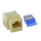 Bestlink Netware CAT6 Tool Less Keystone Jack- Ivory 101707IV - alternate 1